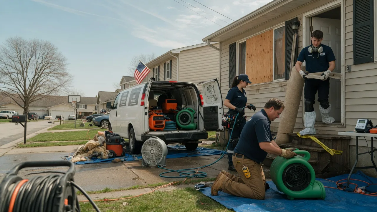 Water Damage Restoration in Oark, AR near me
